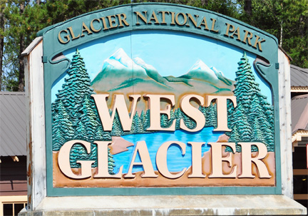 sign - Glacier National Park 