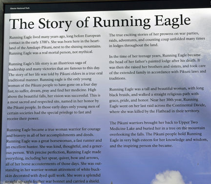 sign - The story of Running Eagle