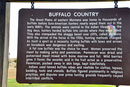 sign - Buffalo Country