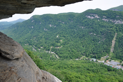 view of Hickory Nut Gorge