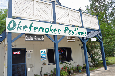 the office of okefenokee Pastimes