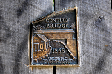 Century bridge sign