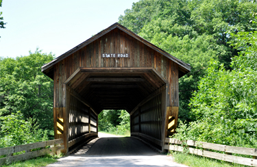 State Road Covered Bridge in Ohio