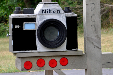 a Nikon mailbox