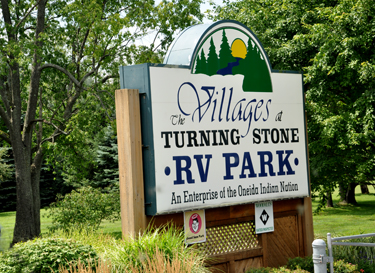 sign - The Vilalges at Turning Stone RV Park