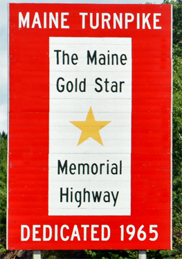 sign - The Maine Turnpike