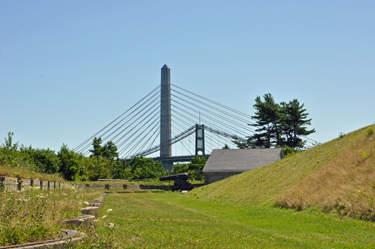 the Penobscot Narrows Bridge