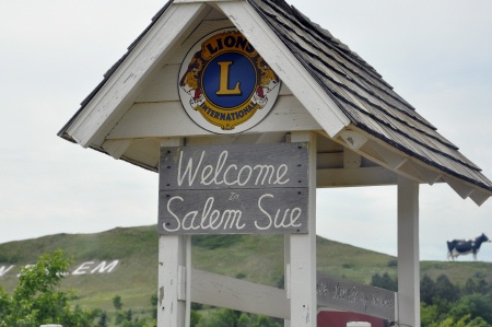 the Lions Club Welcomes all to Salem Sue