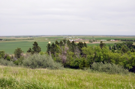 view of the landscape in New Salem, ND