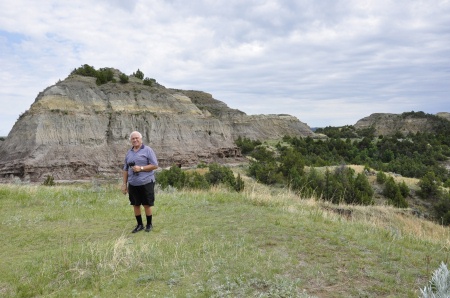 Lee Duquette at Theodore Roosevelt National Park in North Dakota