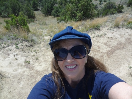 Karen Duquette on the Ridgeline Hiking Trail K