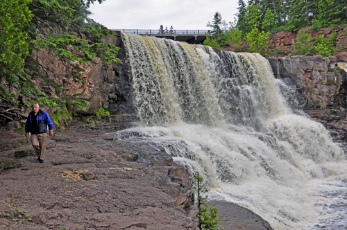 Gooseberry Falls State Park and Lee Duquette