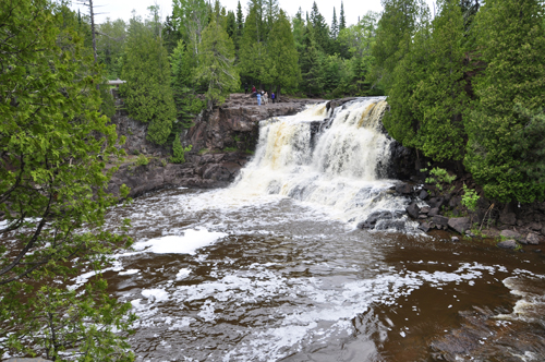 The Upper Falls at Gooseberry Falls State Park