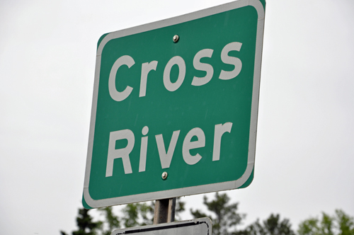 sign: Cross River