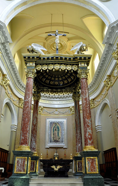 Inside The Shrine of Our Lady of Guadalupe