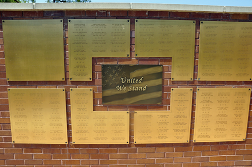 Wall of Honor section entitled United We Stand