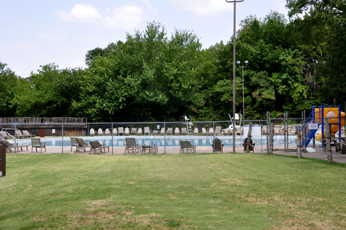 the swimming pool at Roman Nose State Park