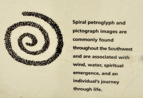 sign: comon petroglyph meanings - Spiral Petroglyph
