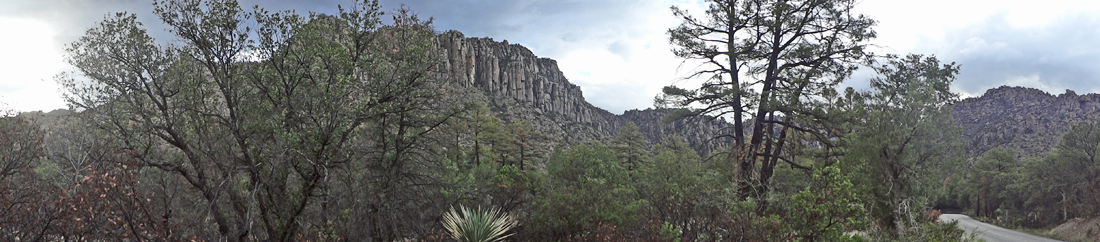panorama at Chiricahua National Monument Park