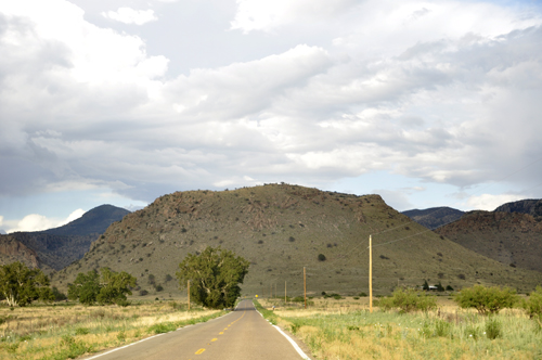 The Scenery on Arizona Highway 186 in Willcox, Arizona