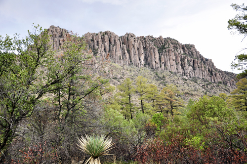 cliffs at Chiricahua National Monument Park