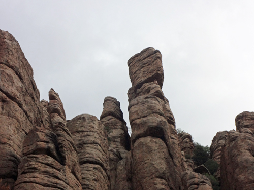 columns at  Chiricahua National Monument Park