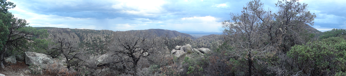 panorama at Chiricahua National Park