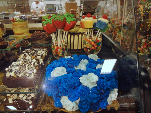edible flowers and fruit delights