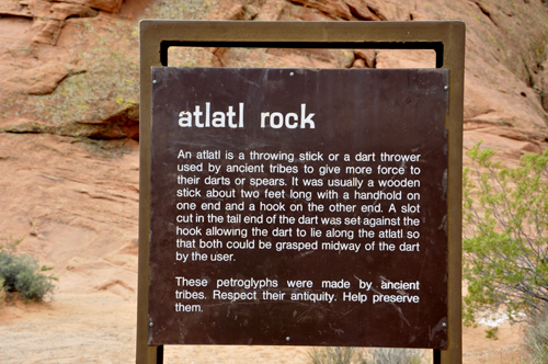 sign about Atlatal Rock