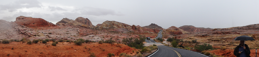 panorama at Valley of Fire State Park