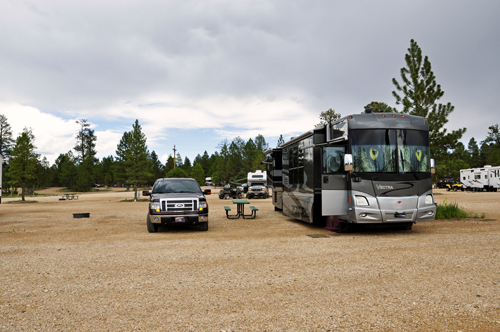The new yard of the two RV Gypsies