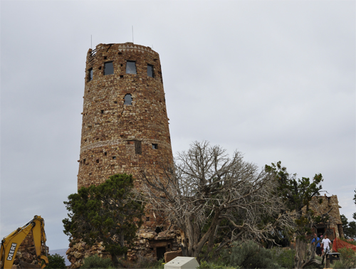 Historic Watchtower at the Grand Canyon