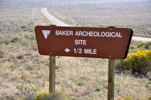 sign: Baker Archeological Sit