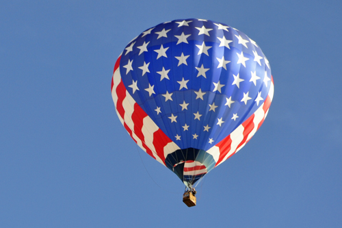 An all-American balloon