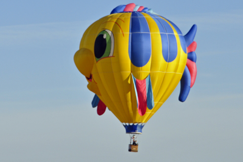 Gus T. Guppie hot air balloon