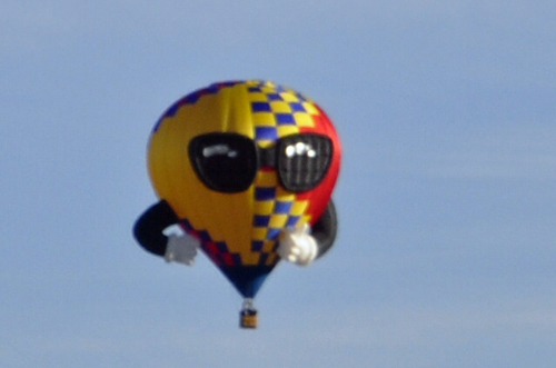 Lindy the hot air balloon - a cool dude