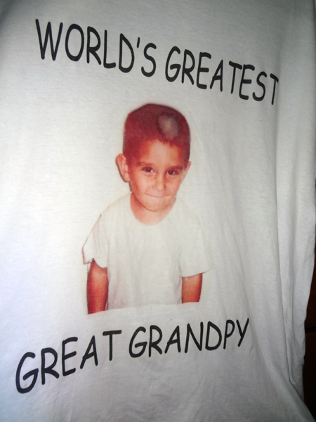 Lee Duquette's Great-Grampy t-shirt