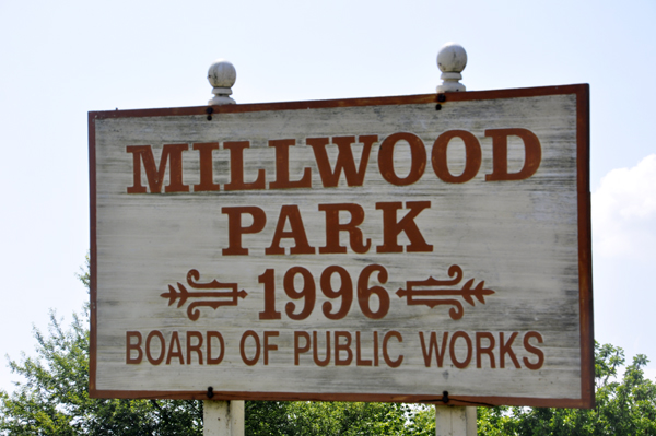 Millwood Park sign in SC