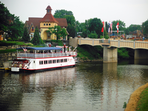 the Bavarian Belle Riverboat in Frankenmuth