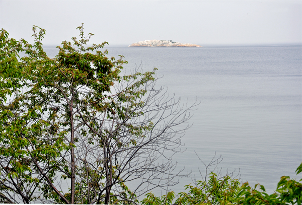 view of Alona Bay and the Great Lake Superior