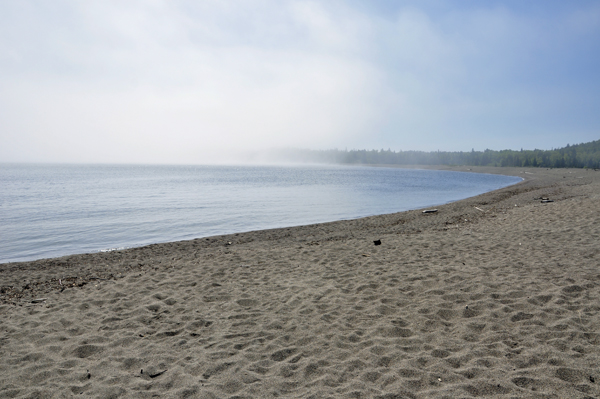 Lake Superior and Terrace Bay Beach.