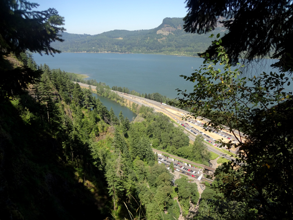 birds-eye view of the Columbia River and more