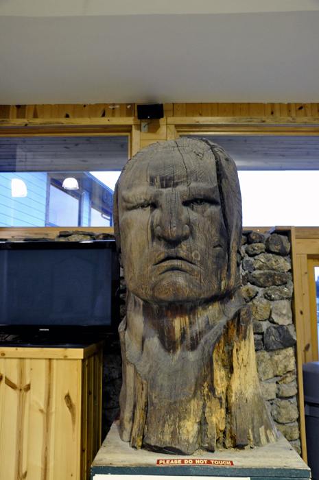 Crazy Horse carving