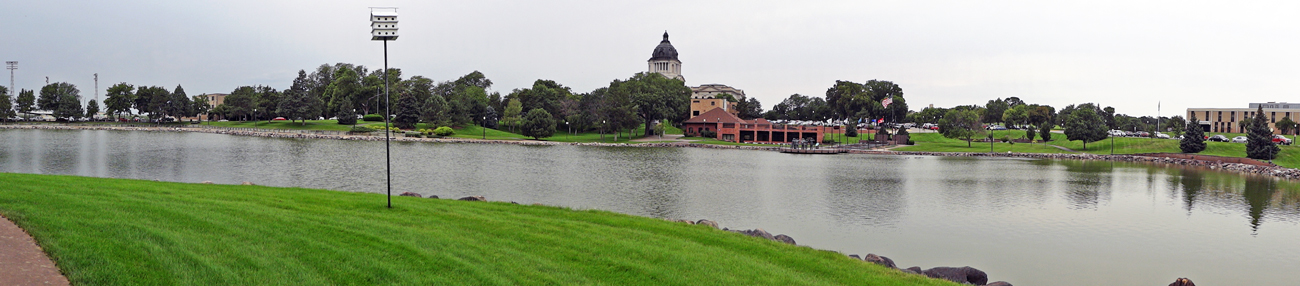 Capitol Lake in Pierre