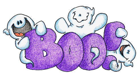 boo ghosts clipart