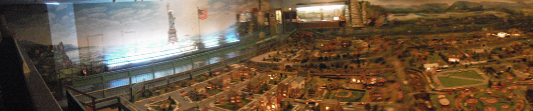  a panorama of the miniature village