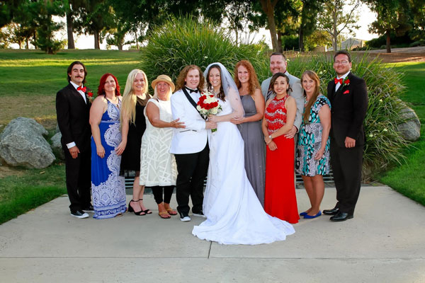 The Wedding Party and Family Members