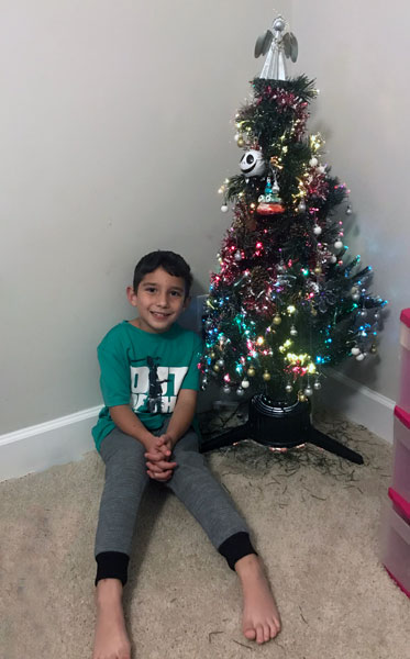 the great-grandson of the two RV Gypsies with his tree
