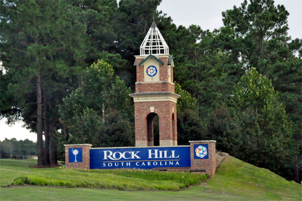 Rock Hill South Carolina clock tower