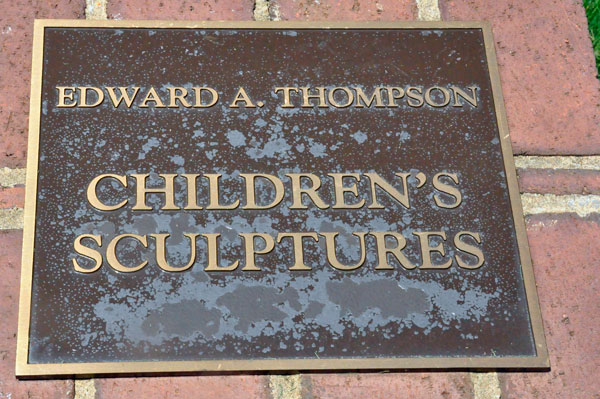 children Sculpture plaque